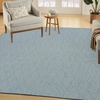 image:imageNourison Home Practical Solutions Blue Green 3 x 5 Area Rug  Easy Clean Non Shedding Bed Room Living Room Dining Room Kitchen 3 x 5Aqua