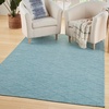image:imageNourison Home Practical Solutions Blue Green 3 x 5 Area Rug  Easy Clean Non Shedding Bed Room Living Room Dining Room Kitchen 3 x 5Aqua