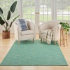 image:imageNourison Home Practical Solutions Blue Green 3 x 5 Area Rug  Easy Clean Non Shedding Bed Room Living Room Dining Room Kitchen 3 x 5Blue Green