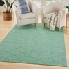 image:imageNourison Home Practical Solutions Blue Green 3 x 5 Area Rug  Easy Clean Non Shedding Bed Room Living Room Dining Room Kitchen 3 x 5Blue Green