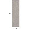 image:imageNourison Home Practical Solutions Blue Green 3 x 5 Area Rug  Easy Clean Non Shedding Bed Room Living Room Dining Room Kitchen 3 x 5Grey Mocha