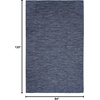 image:imageNourison Home Practical Solutions Blue Green 3 x 5 Area Rug  Easy Clean Non Shedding Bed Room Living Room Dining Room Kitchen 3 x 5Navy Blue
