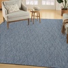 image:imageNourison Home Practical Solutions Blue Green 3 x 5 Area Rug  Easy Clean Non Shedding Bed Room Living Room Dining Room Kitchen 3 x 5Navy Blue