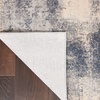 image:imageNourison Home Rustic Textures Beige Grey 53 x 73 Area Rug  Easy Clean Non Shedding Bed Room Living Room Dining Room Kitchen 5 x 7BlueIvory