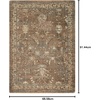 image:imageNourison Home Silk Elements Cocoa 23 x 3 Area Rug  Easy Clean Non Shedding Bed Room Living Room Dining Room Kitchen 2 x 3Cocoa