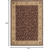 image:imageNourison Home Somerset Ivory 2 x 29 Area Rug  Easy Clean Non Shedding Bed Room Living Room Dining Room Kitchen 2 x 3Brown