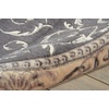 image:imageNourison Home Somerset Ivory 2 x 29 Area Rug  Easy Clean Non Shedding Bed Room Living Room Dining Room Kitchen 2 x 3Charcoal