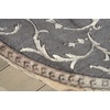image:imageNourison Home Somerset Ivory 2 x 29 Area Rug  Easy Clean Non Shedding Bed Room Living Room Dining Room Kitchen 2 x 3Charcoal