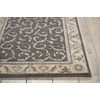 image:imageNourison Home Somerset Ivory 2 x 29 Area Rug  Easy Clean Non Shedding Bed Room Living Room Dining Room Kitchen 2 x 3Charcoal
