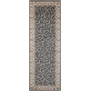 image:imageNourison Home Somerset Ivory 2 x 29 Area Rug  Easy Clean Non Shedding Bed Room Living Room Dining Room Kitchen 2 x 3Charcoal