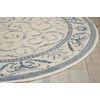 image:imageNourison Home Somerset Ivory 2 x 29 Area Rug  Easy Clean Non Shedding Bed Room Living Room Dining Room Kitchen 2 x 3Ivory Blue
