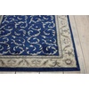 image:imageNourison Home Somerset Ivory 2 x 29 Area Rug  Easy Clean Non Shedding Bed Room Living Room Dining Room Kitchen 2 x 3Navy