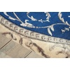image:imageNourison Home Somerset Ivory 2 x 29 Area Rug  Easy Clean Non Shedding Bed Room Living Room Dining Room Kitchen 2 x 3Navy