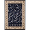 image:imageNourison Home Somerset Ivory 2 x 29 Area Rug  Easy Clean Non Shedding Bed Room Living Room Dining Room Kitchen 2 x 3Navy