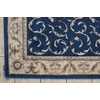 image:imageNourison Home Somerset Ivory 2 x 29 Area Rug  Easy Clean Non Shedding Bed Room Living Room Dining Room Kitchen 2 x 3Navy