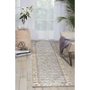 image:imageNourison Home Somerset Ivory 2 x 29 Area Rug  Easy Clean Non Shedding Bed Room Living Room Dining Room Kitchen 2 x 3Silver