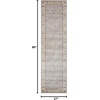 image:imageNourison Home Somerset Ivory 2 x 29 Area Rug  Easy Clean Non Shedding Bed Room Living Room Dining Room Kitchen 2 x 3Silver