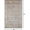 image:imageNourison Home Somerset Ivory 2 x 29 Area Rug  Easy Clean Non Shedding Bed Room Living Room Dining Room Kitchen 2 x 3Silver