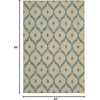 image:imageNourison Home Spectrum Bgbur Rectangle Area Rug 3Feet 9Inches by 5Feet 9Inches 39 x 59BeigeTur