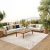 image:imageNourison Home Suncoast Beige 53 x 73 Area Rug  Easy Clean Non Shedding Bed Room Living Room Dining Room Kitchen 5 x 7Beige