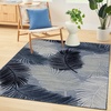 image:imageNourison Home Suncoast Beige 53 x 73 Area Rug  Easy Clean Non Shedding Bed Room Living Room Dining Room Kitchen 5 x 7Denim