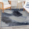 image:imageNourison Home Suncoast Beige 53 x 73 Area Rug  Easy Clean Non Shedding Bed Room Living Room Dining Room Kitchen 5 x 7Denim