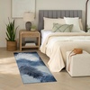 image:imageNourison Home Suncoast Beige 53 x 73 Area Rug  Easy Clean Non Shedding Bed Room Living Room Dining Room Kitchen 5 x 7Denim