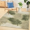 image:imageNourison Home Suncoast Beige 53 x 73 Area Rug  Easy Clean Non Shedding Bed Room Living Room Dining Room Kitchen 5 x 7Green