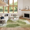 image:imageNourison Home Suncoast Beige 53 x 73 Area Rug  Easy Clean Non Shedding Bed Room Living Room Dining Room Kitchen 5 x 7Green