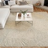 image:imageNourison Home Suncoast Beige 53 x 73 Area Rug  Easy Clean Non Shedding Bed Room Living Room Dining Room Kitchen 5 x 7Grey