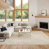 image:imageNourison Home Suncoast Beige 53 x 73 Area Rug  Easy Clean Non Shedding Bed Room Living Room Dining Room Kitchen 5 x 7Grey