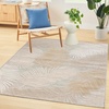 image:imageNourison Home Suncoast Beige 53 x 73 Area Rug  Easy Clean Non Shedding Bed Room Living Room Dining Room Kitchen 5 x 7Grey