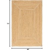 image:imageNourison Home Terrazzo Jute Natural 3 x 5 Area Rug  Easy Clean Non Shedding Bed Room Living Room Dining Room Kitchen 3 x 5Natural