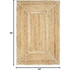 image:imageNourison Home Terrazzo Jute Natural 3 x 5 Area Rug  Easy Clean Non Shedding Bed Room Living Room Dining Room Kitchen 3 x 5Natural