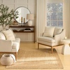 image:imageNourison Home Terrazzo Jute Natural 3 x 5 Area Rug  Easy Clean Non Shedding Bed Room Living Room Dining Room Kitchen 3 x 5Natural