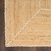 image:imageNourison Home Terrazzo Jute Natural 3 x 5 Area Rug  Easy Clean Non Shedding Bed Room Living Room Dining Room Kitchen 3 x 5Natural