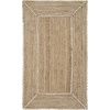 image:imageNourison Home Terrazzo Jute Natural 3 x 5 Area Rug  Easy Clean Non Shedding Bed Room Living Room Dining Room Kitchen 3 x 5Natural Grey