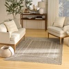 image:imageNourison Home Terrazzo Jute Natural 3 x 5 Area Rug  Easy Clean Non Shedding Bed Room Living Room Dining Room Kitchen 3 x 5Natural Grey