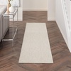 image:imageNourison Home Textured Home Ivory Mocha 53 x 7 Area Rug  Easy Clean Non Shedding Bed Room Living Room Dining Room Kitchen 5 x 7Ivory Beige
