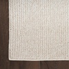image:imageNourison Home Textured Home Ivory Mocha 53 x 7 Area Rug  Easy Clean Non Shedding Bed Room Living Room Dining Room Kitchen 5 x 7Ivory Beige