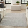 image:imageNourison Home Textured Home Ivory Mocha 53 x 7 Area Rug  Easy Clean Non Shedding Bed Room Living Room Dining Room Kitchen 5 x 7Ivory Grey