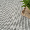 image:imageNourison Home Textured Home Ivory Mocha 53 x 7 Area Rug  Easy Clean Non Shedding Bed Room Living Room Dining Room Kitchen 5 x 7Ivory Grey