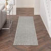 image:imageNourison Home Textured Home Ivory Mocha 53 x 7 Area Rug  Easy Clean Non Shedding Bed Room Living Room Dining Room Kitchen 5 x 7Ivory Grey