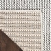 image:imageNourison Home Textured Home Ivory Mocha 53 x 7 Area Rug  Easy Clean Non Shedding Bed Room Living Room Dining Room Kitchen 5 x 7Ivory Grey