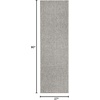 image:imageNourison Home Textured Home Ivory Mocha 53 x 7 Area Rug  Easy Clean Non Shedding Bed Room Living Room Dining Room Kitchen 5 x 7Ivory Grey