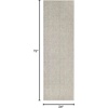 image:imageNourison Home Textured Home Ivory Mocha 53 x 7 Area Rug  Easy Clean Non Shedding Bed Room Living Room Dining Room Kitchen 5 x 7Ivory Mocha