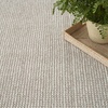 image:imageNourison Home Textured Home Ivory Mocha 53 x 7 Area Rug  Easy Clean Non Shedding Bed Room Living Room Dining Room Kitchen 5 x 7Ivory Mocha