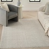 image:imageNourison Home Textured Home Ivory Mocha 53 x 7 Area Rug  Easy Clean Non Shedding Bed Room Living Room Dining Room Kitchen 5 x 7Ivory Mocha