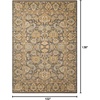 image:imageNourison Home Timeless OpalGrey 23 x 3 Area Rug  Easy Clean Non Shedding Bed Room Living Room Dining Room Kitchen 2 x 3OpalGrey
