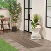 image:imageNourison Home Tulum Brown 3 x 5 Area Rug  Easy Clean Non Shedding Bed Room Living Room Dining Room Kitchen 3 x 5Brown